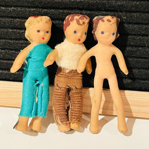Vintage Rubber Mini Doll Collection❤️